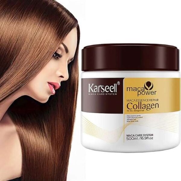 500ml jar of Karseell Collagen hair cream.