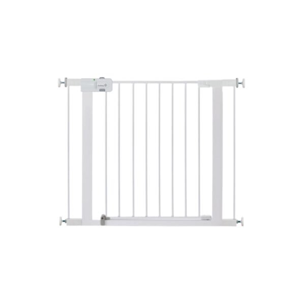 Safety 1st child gate in white for kid safety.