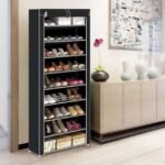 Neatly Organized 9-Layer Shoes Rack.