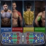 Foldable Push Up Board for Targeting All Body Parts.