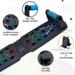 Multifunctional Digital Push Up Board with Non-Slip Handles.