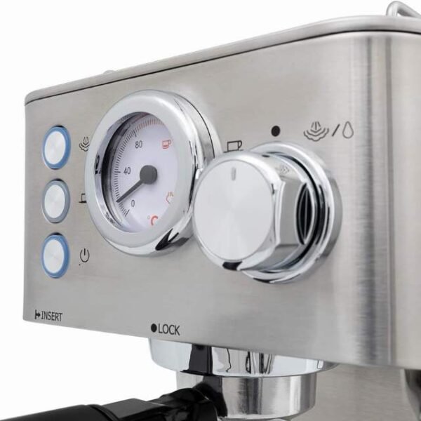 Ikohs espresso coffee machine with steam function.