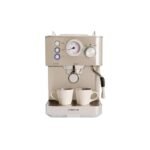 Ikohs espresso coffee machine in beige.