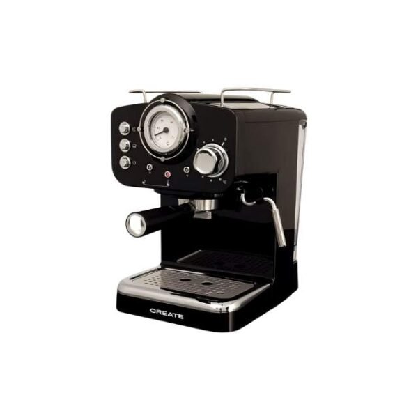 Ikohs espresso coffee machine in black.