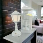 Warm Yellow Ambiance Retro Nightstand Lamp