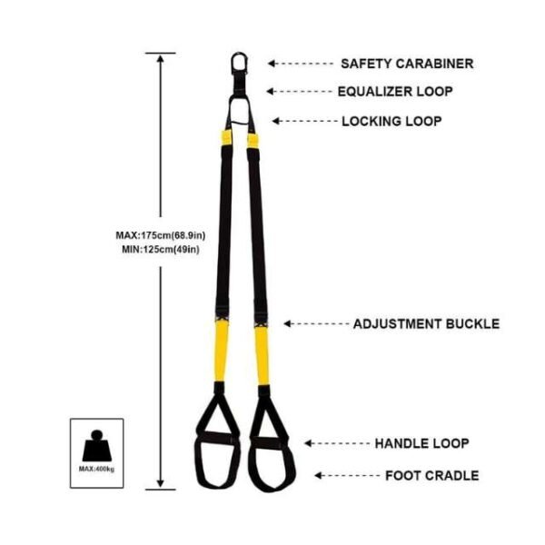 Adjustable Suspension Trainer Straps