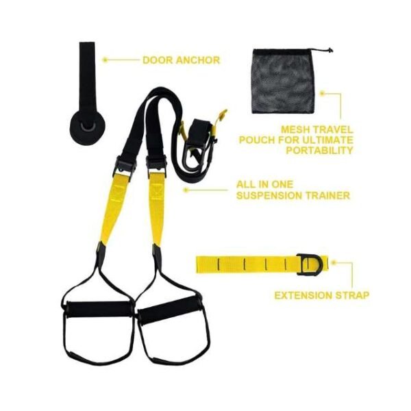 All-in-One Suspension Trainer Straps Set