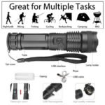 Versatile tactical torch light for night adventures.