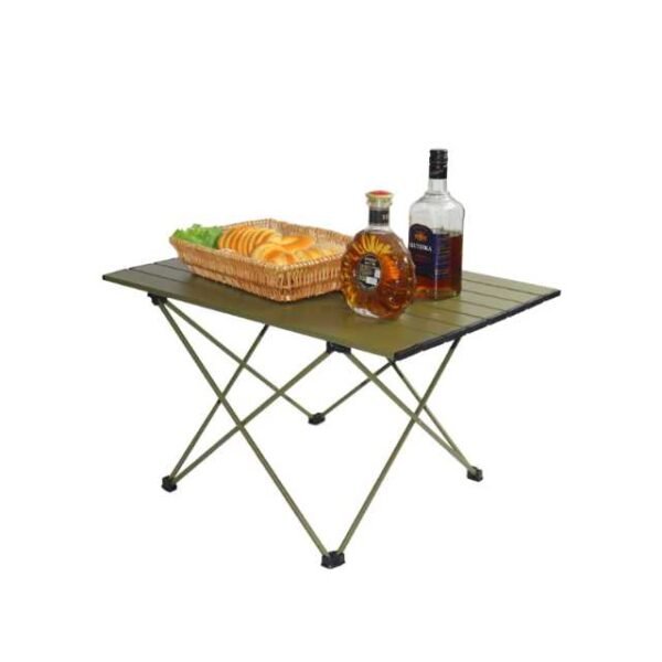 Foldable picnic table for serving snacks and drinks