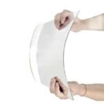 Stick-on plexi mirror unbreakable and safe.