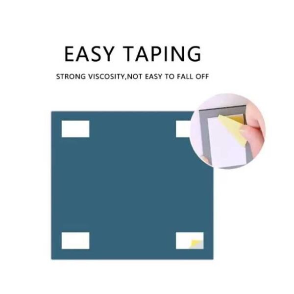 Stick-on plexi mirror easy adhesive installation.