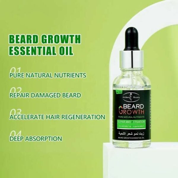 Aichun Beauty Beard Growth Kit Includes Beard Growth Essential Oil