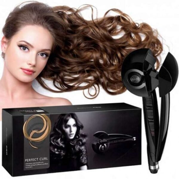 Babyliss curling iron for achieving perfect curls every time.