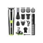 HTC multifunctional beard trimmer set with nose and ear trimmer.