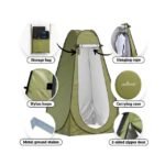 Pop-up shower tent storage bag hanging rope