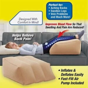 Inflatable Leg Cushion, Orthopedic Pillow for Hip & Knee Pain