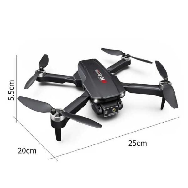 H16 Mini RC Drone expanded size 25 x 20 x 5.5 cm.