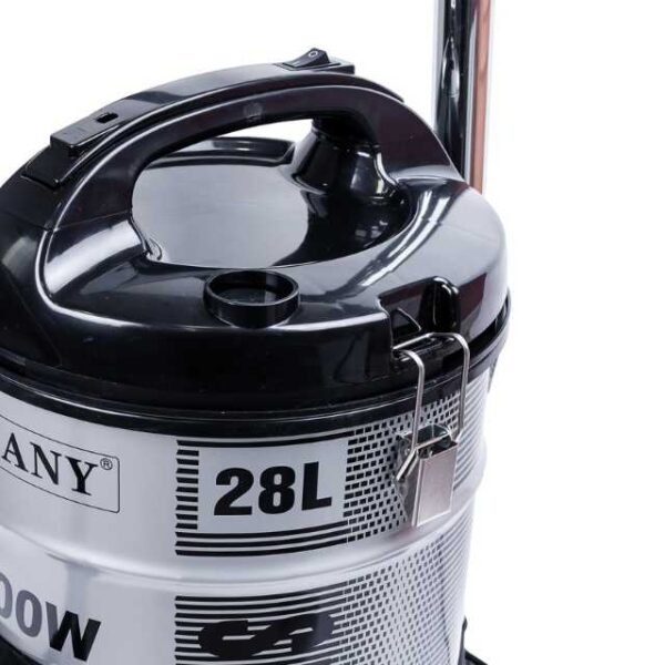 Sokany barrel vacuum cleaner with 28L dustbin for less frequent emptying.