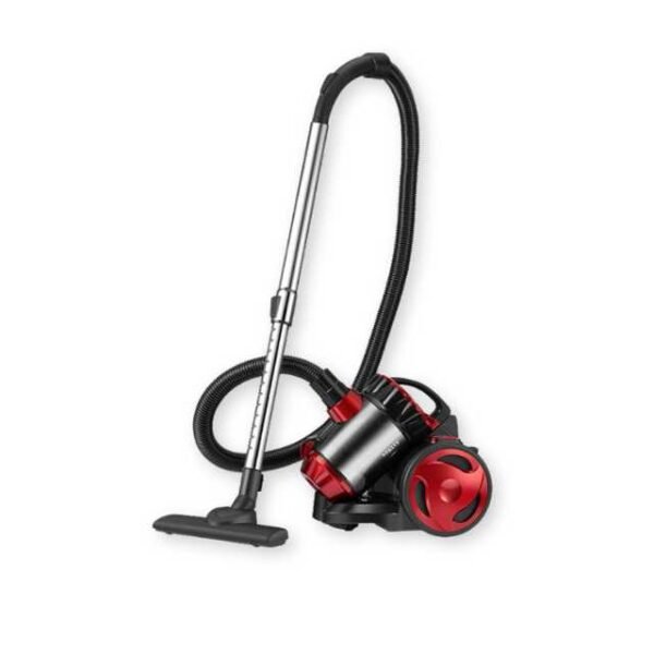 Sokany vacuum cleaner 2000W with red and black body for efficient home cleaning.