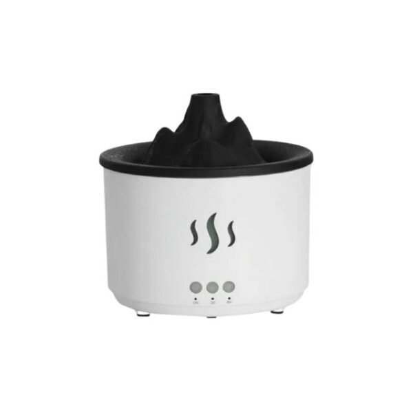 Volcano diffuser with timer and automatic shut-off for safe aromatherapy.