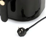 Silvercrest digital air fryer with long electric cable for flexible kitchen placement.