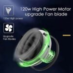 Portable vacuum cleaner with a high power motor and upgraded fan blade.