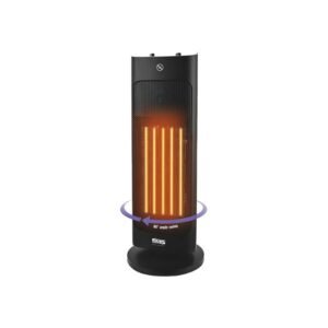 DSP Tower Fan Heater – 80° Oscillation with Thermostat, 2000W