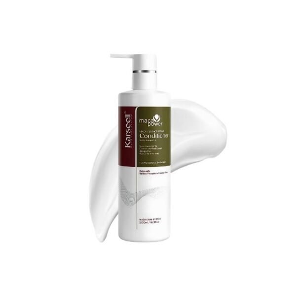 Karseell hair conditioner with maca essence and argan oil in an 800ml bottle.