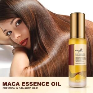 Karseell Maca Essence Oil with Argan, Vitamin E for Damaged Hair