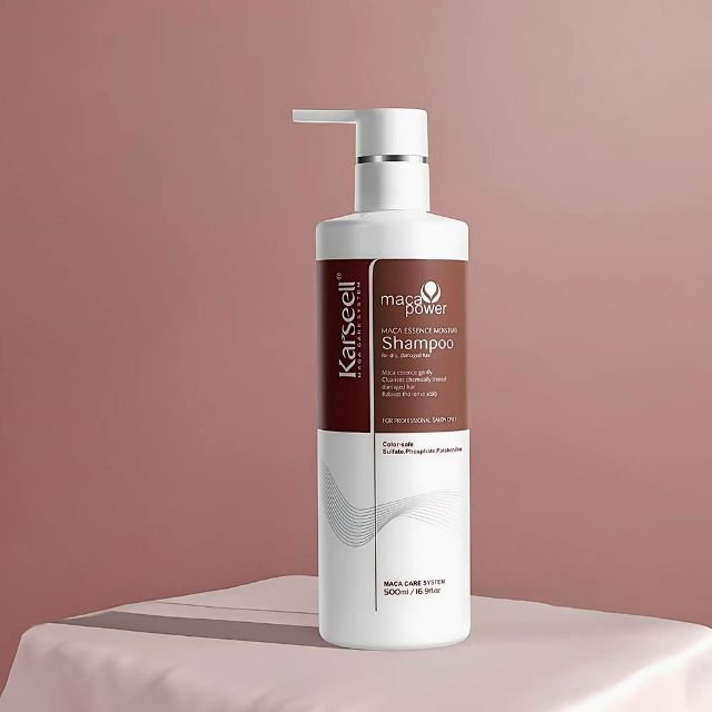 Karseell shampoo in an 800ml bottle for prolonged use and effective hair care.