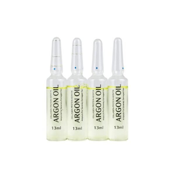 Keratine Queen ampoules with 13ml capacity, 10 ampoules per kit.