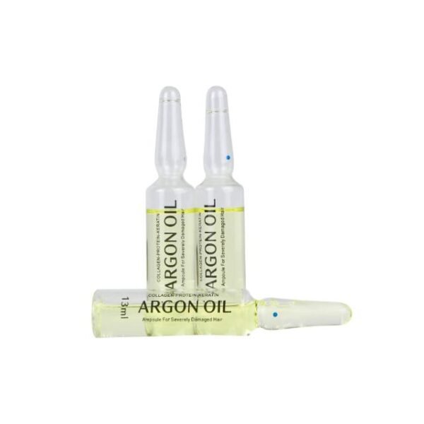 Lightweight and non-greasy Keratine Queen ampoules for daily use.