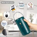 Portable dryer for drying towels, socks, swimwear, and baby clothing.