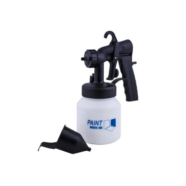 Paint Zoom sprayer with 800ml container for less refilling.