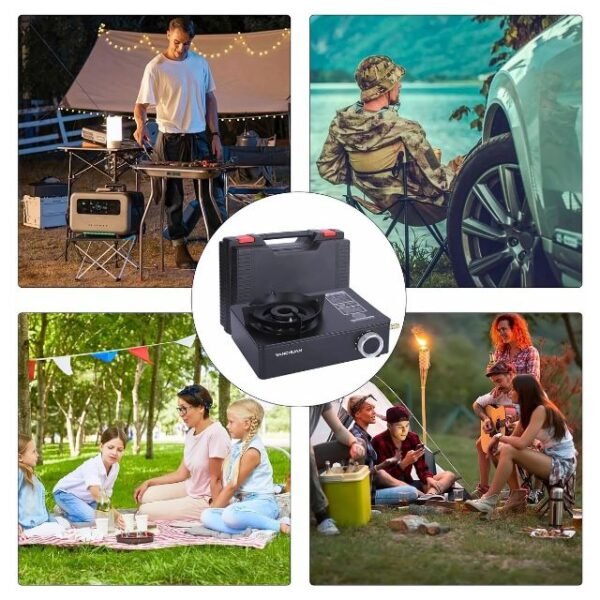 Camping stove used for BBQs, camping, and picnics.