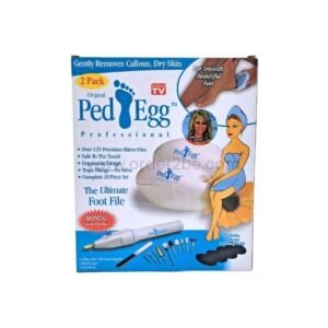 Ped Egg: Safe Callous Removers & 12-Piece Nail Grooming Kit