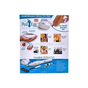 Ped Egg: Safe Callous Removers & 12-Piece Nail Grooming Kit