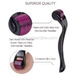 A high-quality derma roller featuring 540 ultra-fine titanium alloy needles for superior performance and safety.