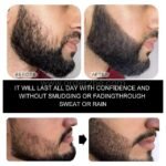 Waterproof beard filler pen transforms facial hair in four steps.