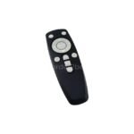 Remote control for GD SUPER solar flood light, featuring intuitive buttons for seamless operation.
