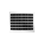 Polycrystalline solar panel designed for efficient charging of the GD SUPER solar flood light.