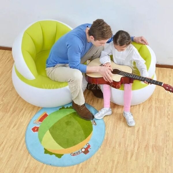 Mix and match colors to liven up any room. These lightweight chairs fit anywhere, making them great for families or impromptu hangouts.