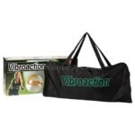 Vibroaction Slimming Waist Belt stored in carry bag with original packaging.
