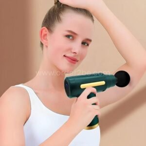 Portable Fascial Massage Gun – 6-Speed Cordless Deep Tissue Massager for Full-Body Relief