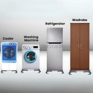 Movable Appliance Base – Adjustable Stand for Washing Machines & Fridges, 300kg Capacity