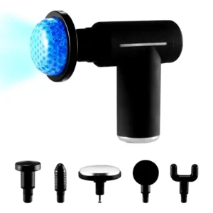 Mini Percussion Massage Gun – Hot & Cold Therapy, 13cm Portable Deep Tissue Relief