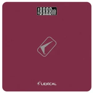Lexical Digital Bathroom Scale — 180kg Weight Limit with 0.05kg Precision Sensors