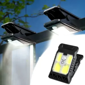 Smart Solar Clip-On Light: Motion Activated & Tool-Free Installation